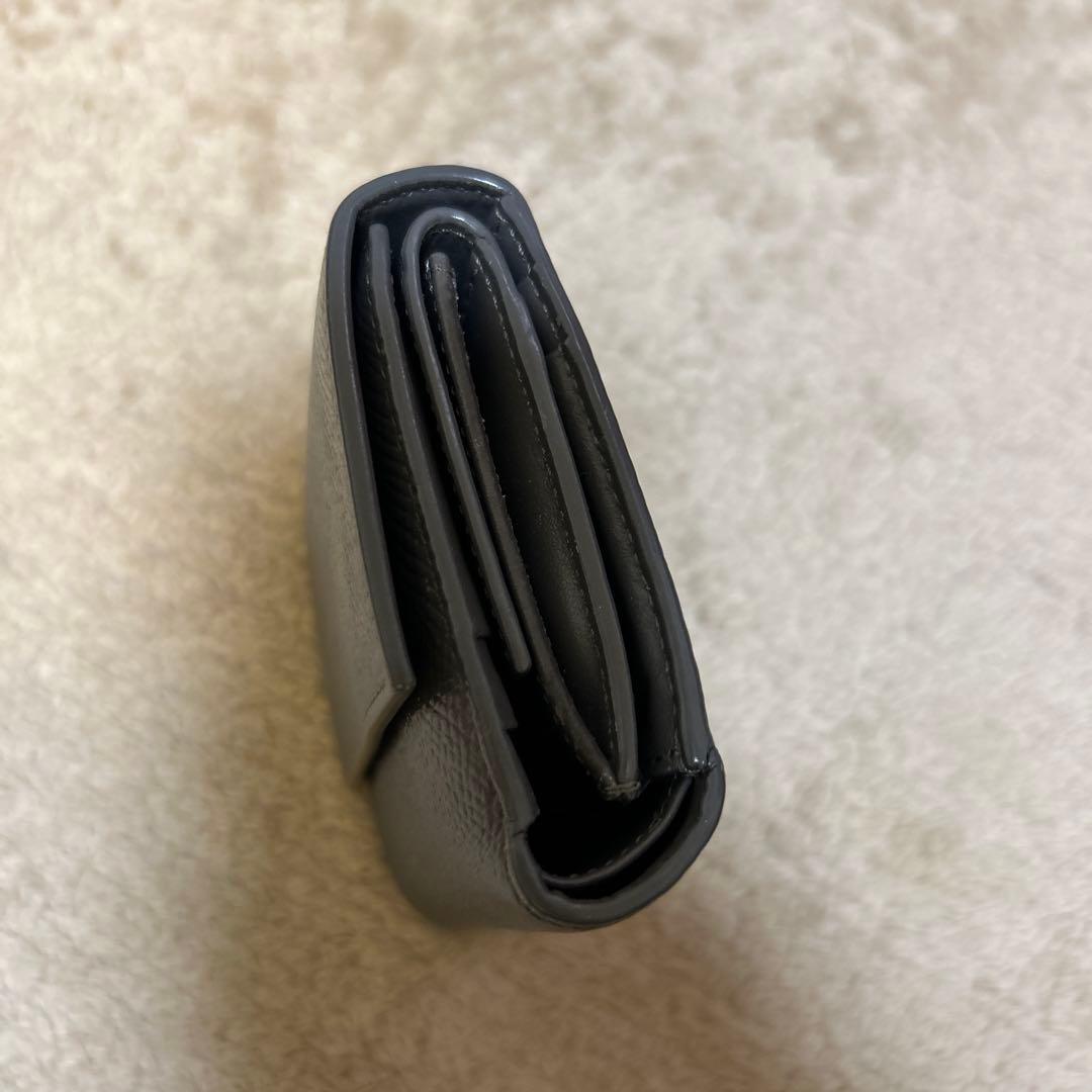 CELINE ダークグレー 折りたたみ財布
