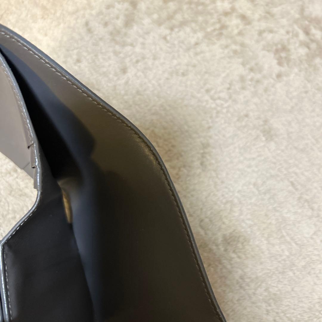CELINE ダークグレー 折りたたみ財布