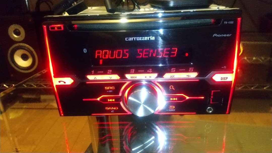 Carrozzeria FH-4100 CD/USB/Bluetooth対応