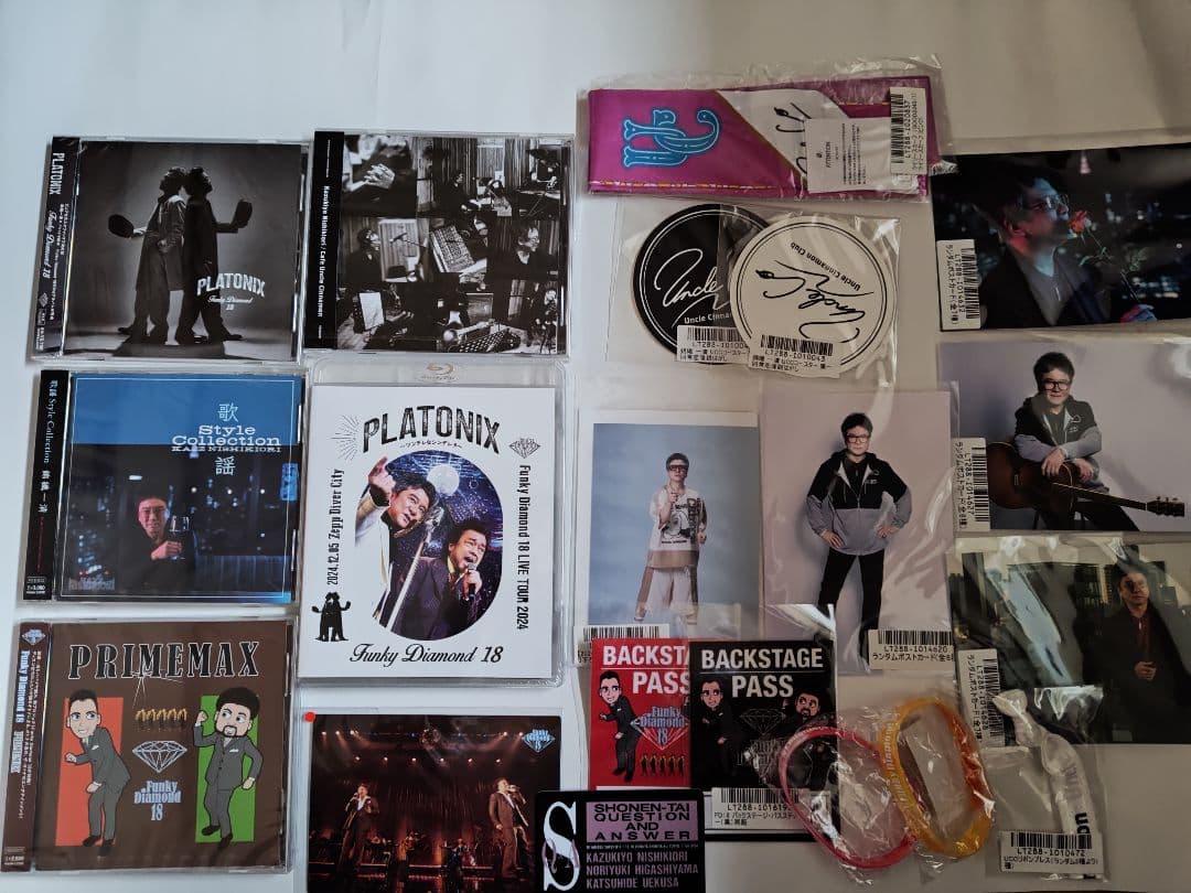 ファンキーダイヤモンド18　錦織一清　グッズセット