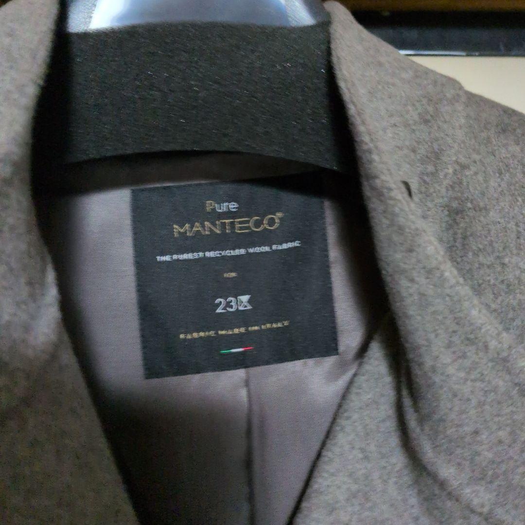 【新品未使用】23区　MANTECOPureリバー スタンドカラーコート