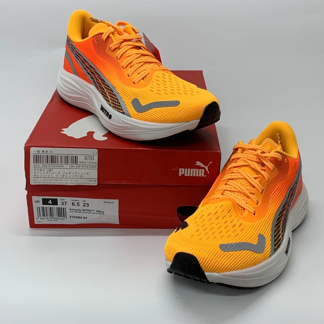 【新品未使用】 プーマVelocityNitro3Wns ランニング23.0cm