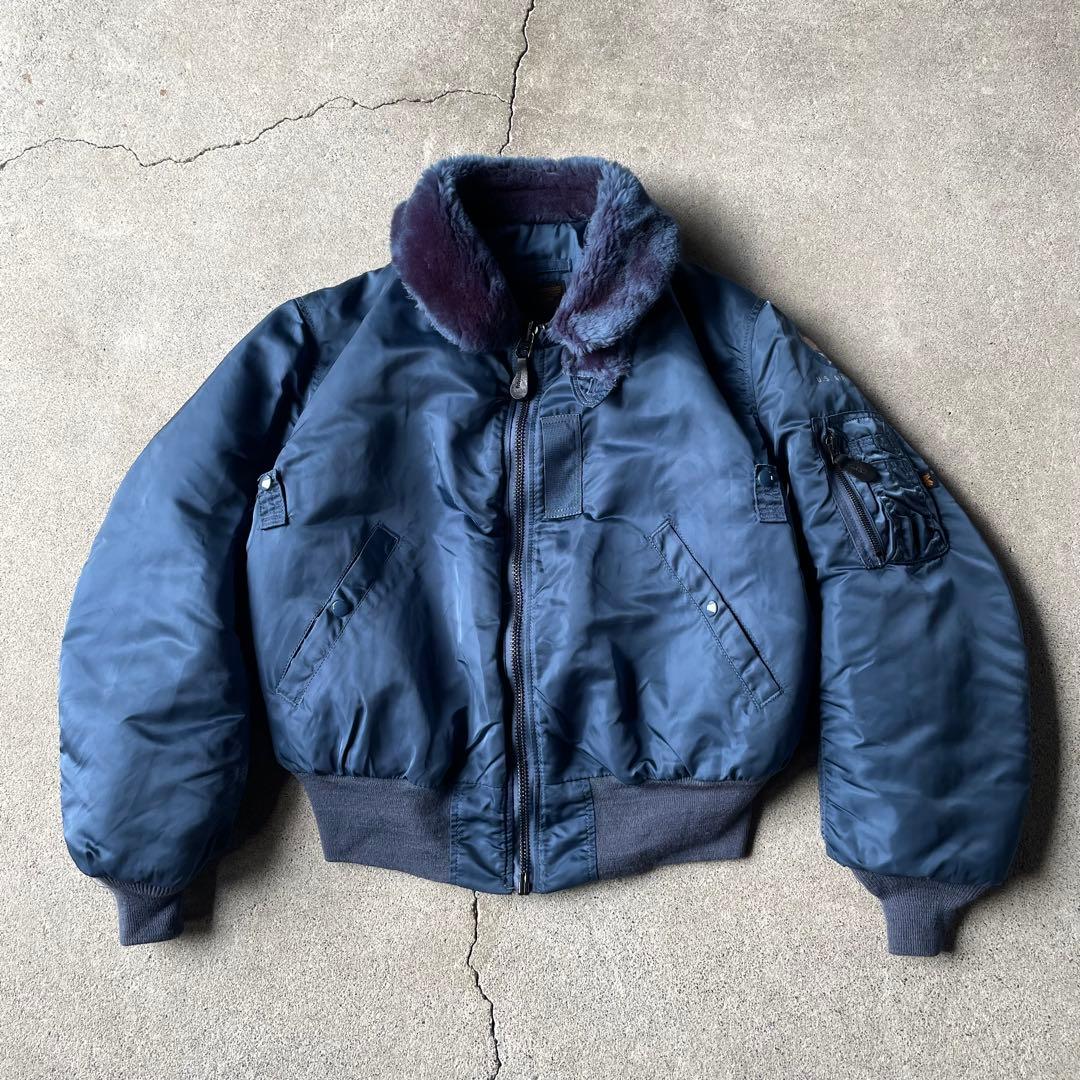 90s USA製 アルファ B-15C フライトジャケット 50s 復刻