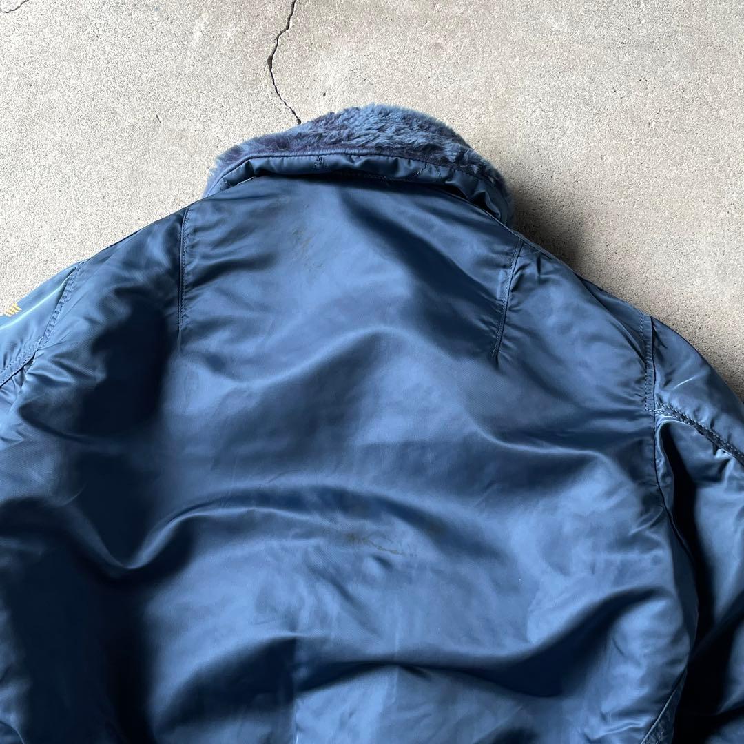 90s USA製 アルファ B-15C フライトジャケット 50s 復刻