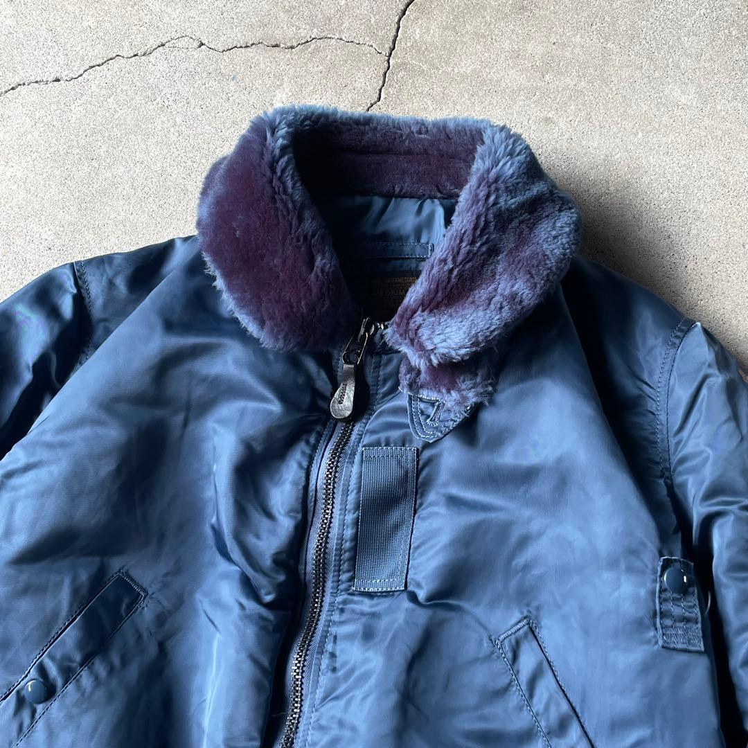 90s USA製 アルファ B-15C フライトジャケット 50s 復刻