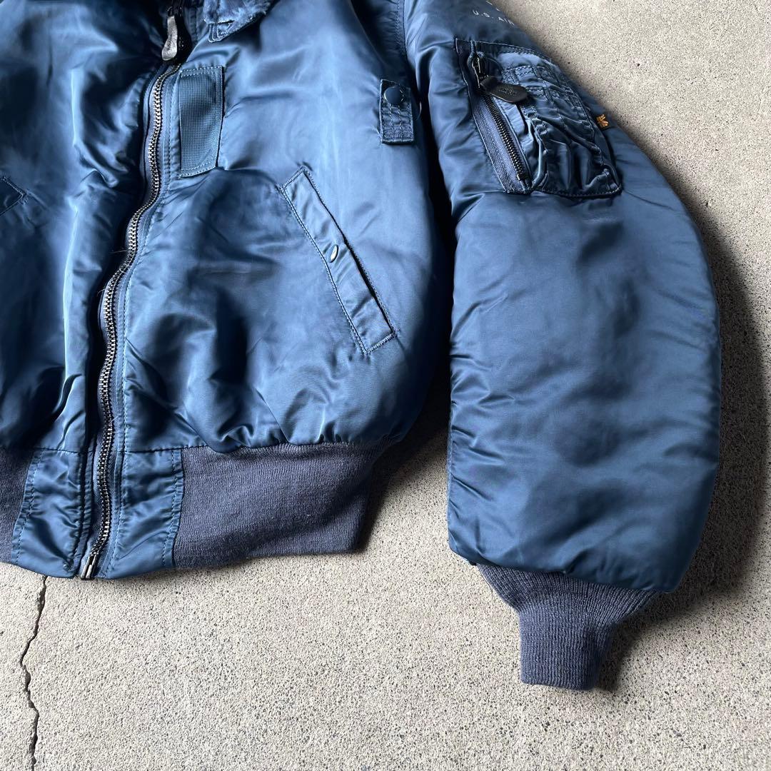 90s USA製 アルファ B-15C フライトジャケット 50s 復刻