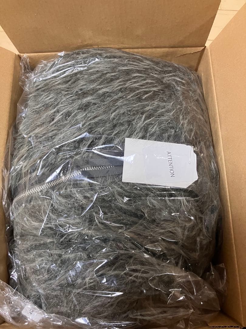 ECICA ミックスシープファースタンドブルゾン