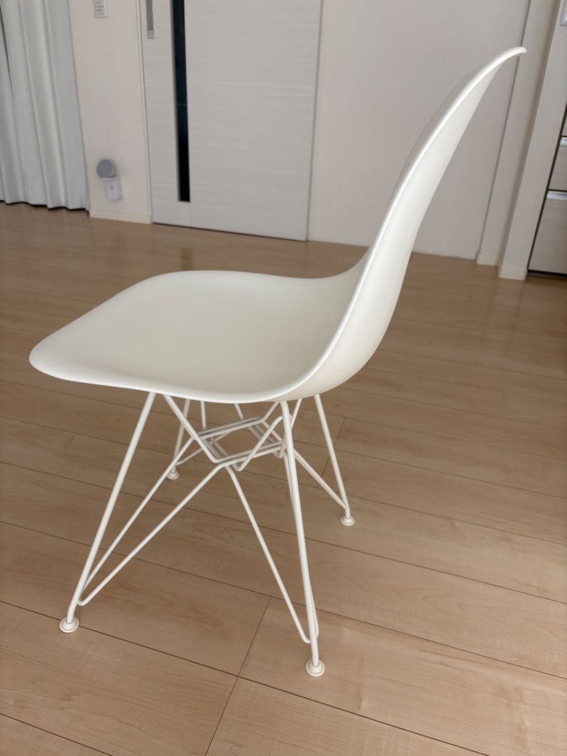 【最終価格】★美品★正規品 イームズ シェルサイドチェア ホワイト〈USA製〉④