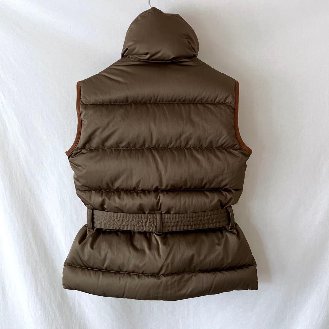 良品 Ralph Lauren ダウンベスト ロゴベルト 7