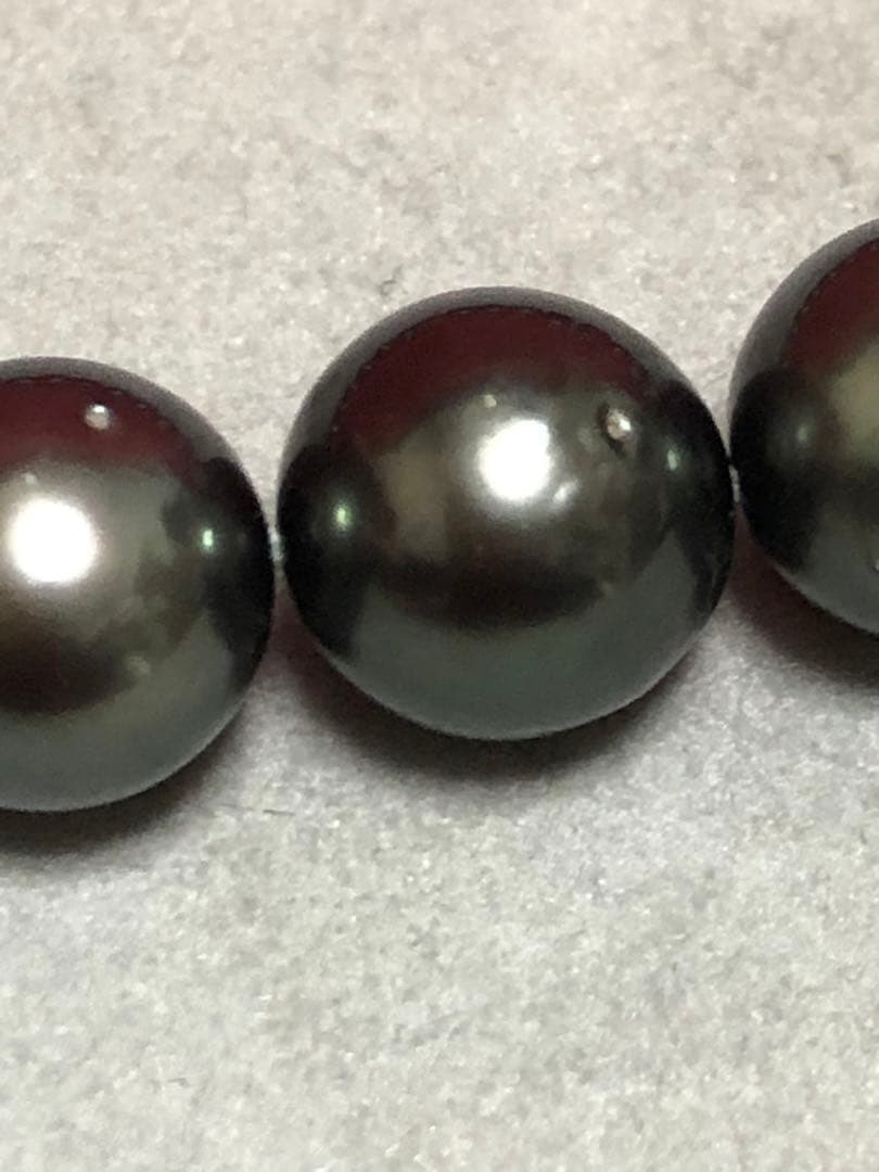 黒真珠　ネックレス　10mm 定価880000円