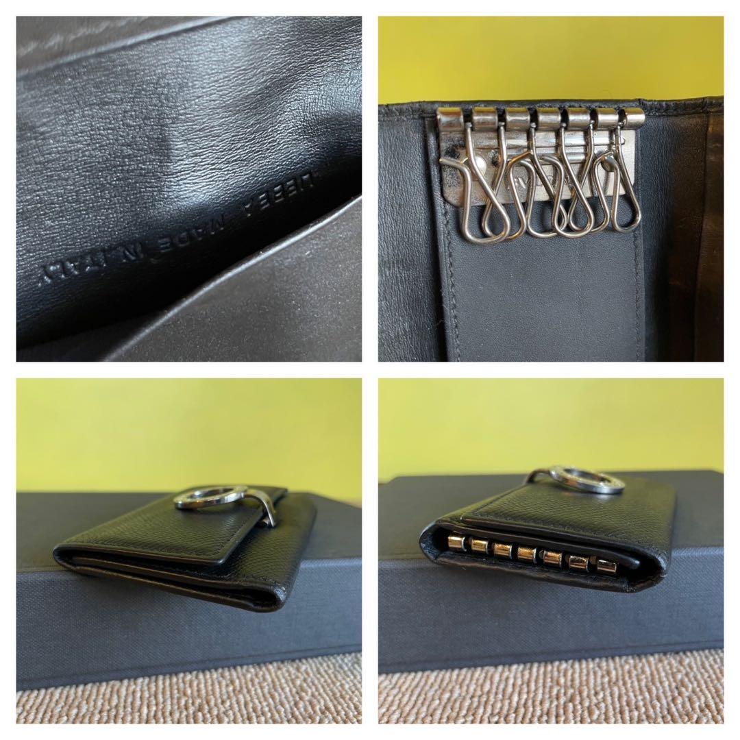 正規品⭐️極美品⭐️BVLGARI ブルガリ　男女兼用　キーケース　キーリング　6連