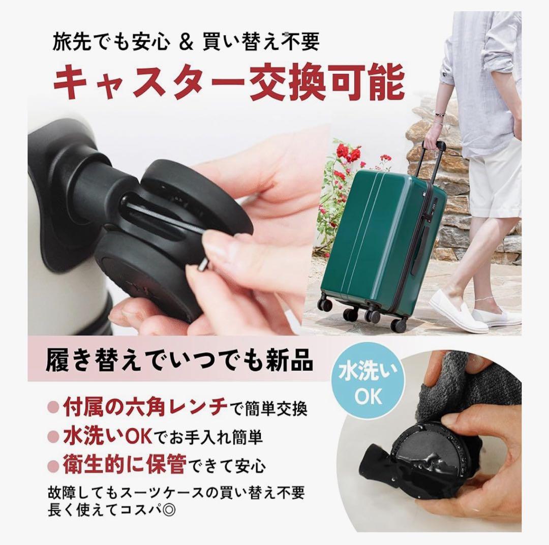 MAIMO USBポート付きキャリーケース SSサイズ ベージュ