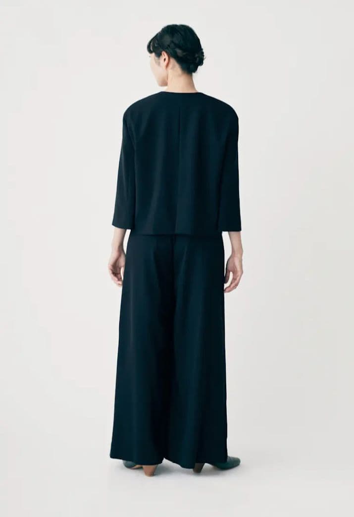 ミナペルホネン　ジャケット 38　deep shadow 2025SS