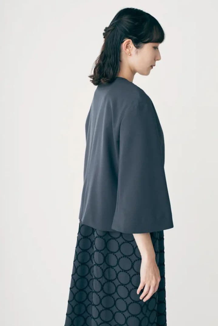 ミナペルホネン　ジャケット 38　deep shadow 2025SS