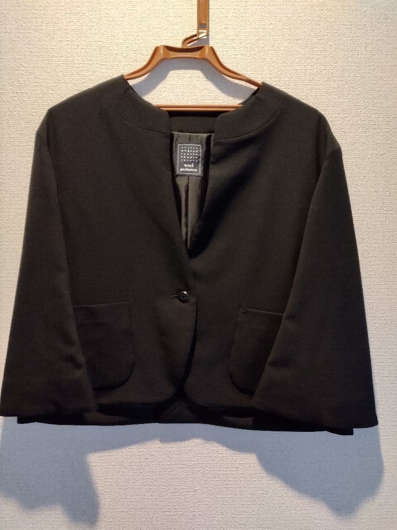 ミナペルホネン　ジャケット 38　deep shadow 2025SS