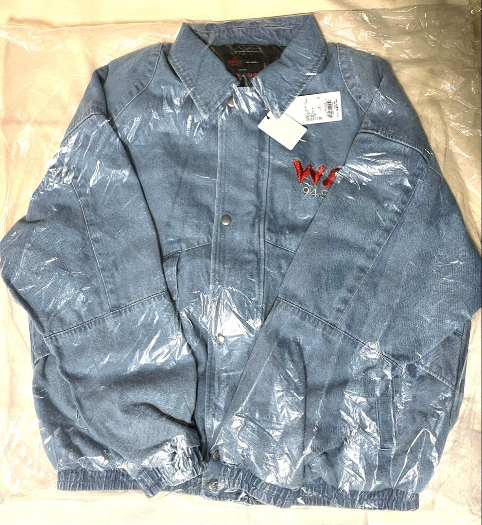 新品タグ付　STRANGER THINGS コラボ　デニムブルゾン M