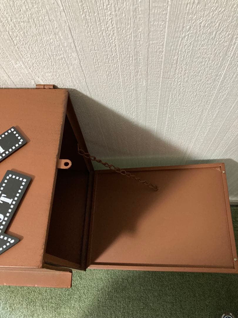 値下げ⤵︎⤵︎未使用　郵便ポスト　男前インテリアポスト