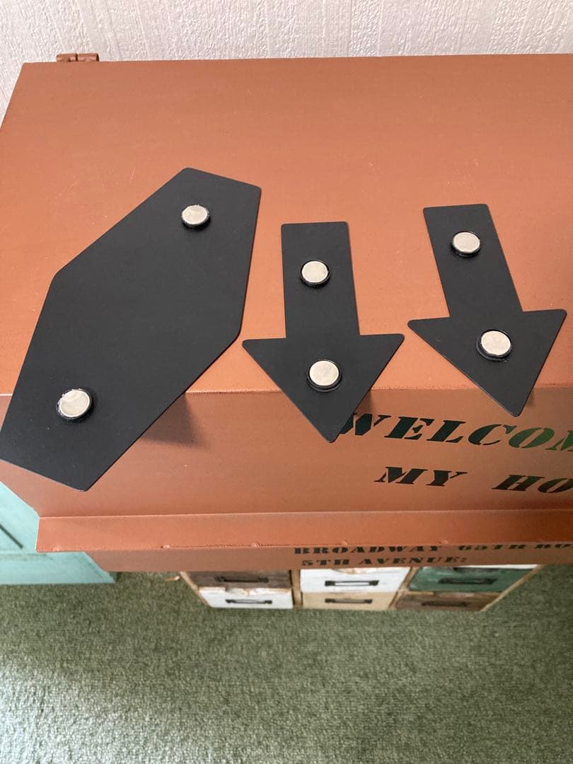 値下げ⤵︎⤵︎未使用　郵便ポスト　男前インテリアポスト