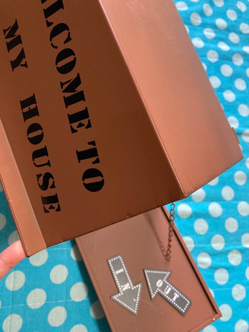 値下げ⤵︎⤵︎未使用　郵便ポスト　男前インテリアポスト