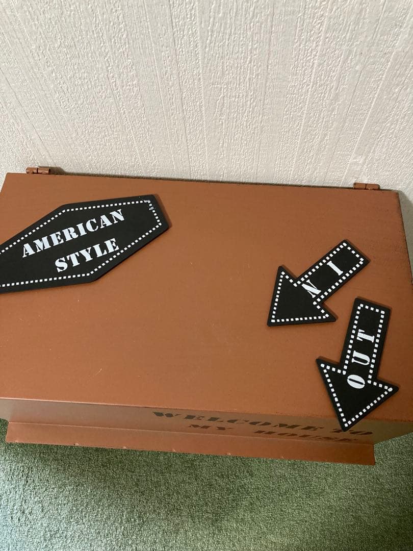 値下げ⤵︎⤵︎未使用　郵便ポスト　男前インテリアポスト