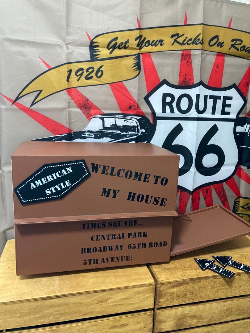 値下げ⤵︎⤵︎未使用　郵便ポスト　男前インテリアポスト