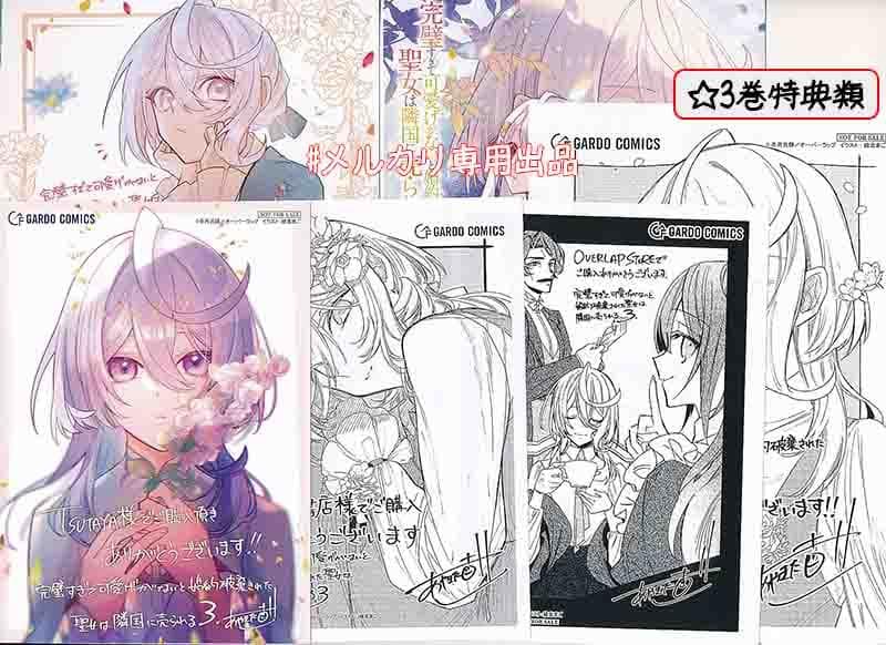 48点セット 完璧すぎて可愛げがないと婚約破棄された聖女は隣国に売られる1-6巻