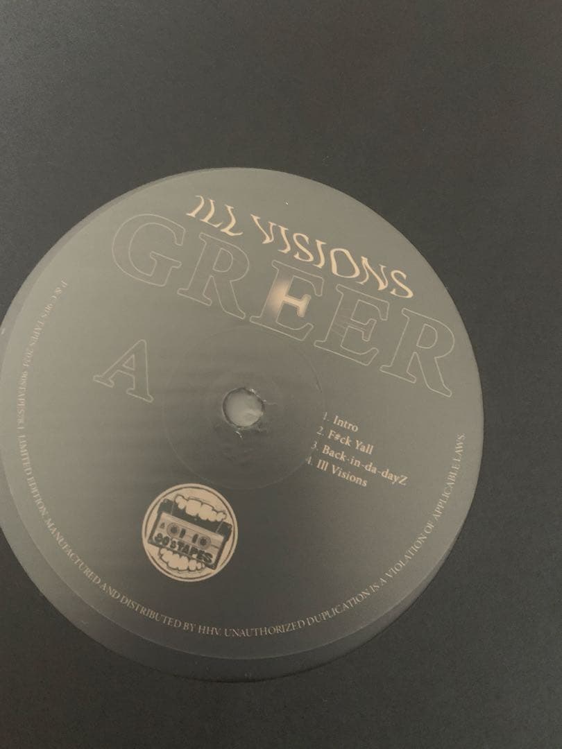 90'sアングラ 国内未流通 超レア盤 新品 Greer Ill Visions