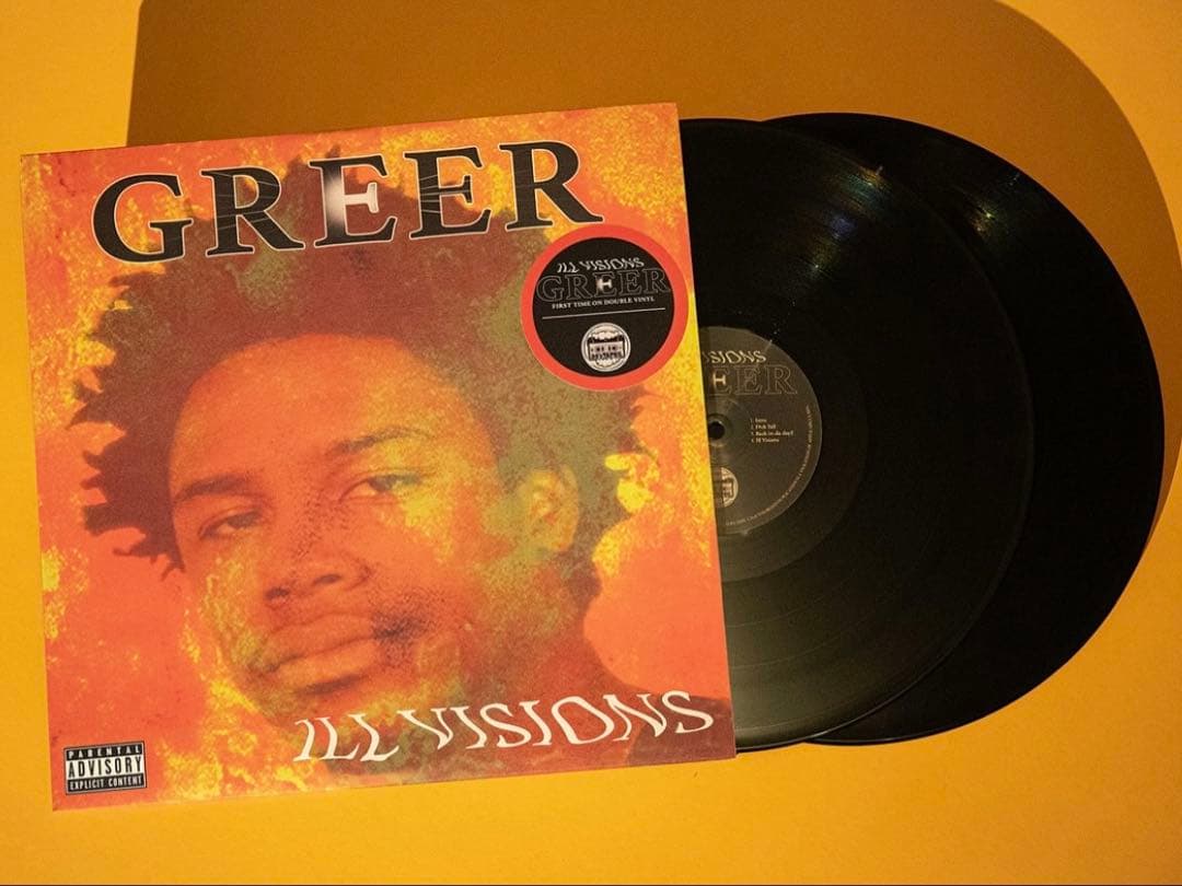 90'sアングラ 国内未流通 超レア盤 新品 Greer Ill Visions