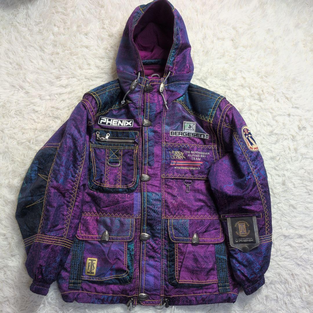 【レア✨PHENIX✨M L】スキー スノー ウェア セットアップ 上下 代表