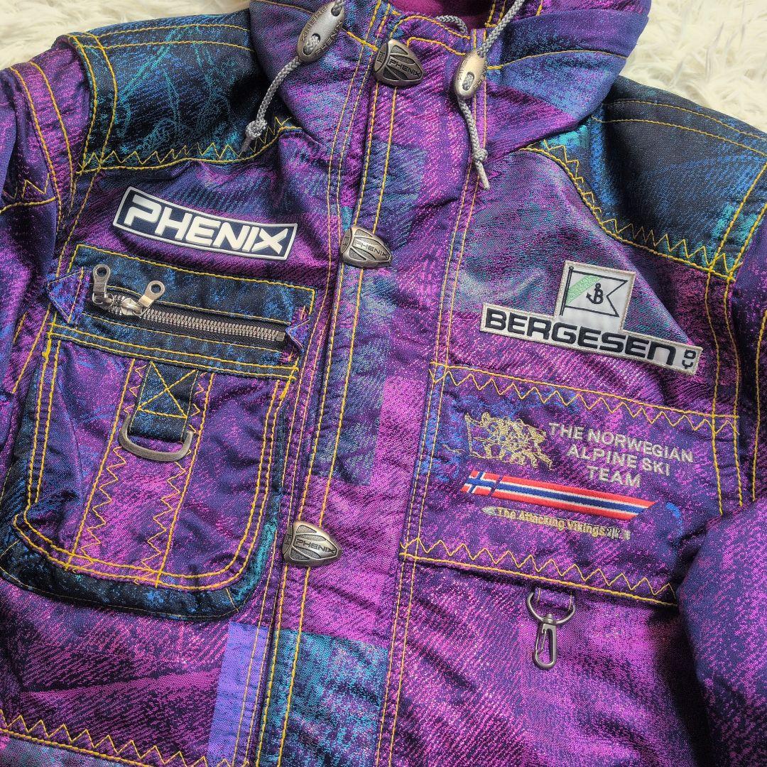 【レア✨PHENIX✨M L】スキー スノー ウェア セットアップ 上下 代表
