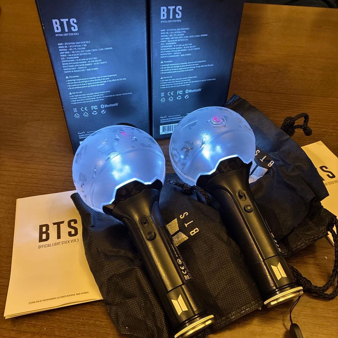 BTSペンライトVER3 2本セット