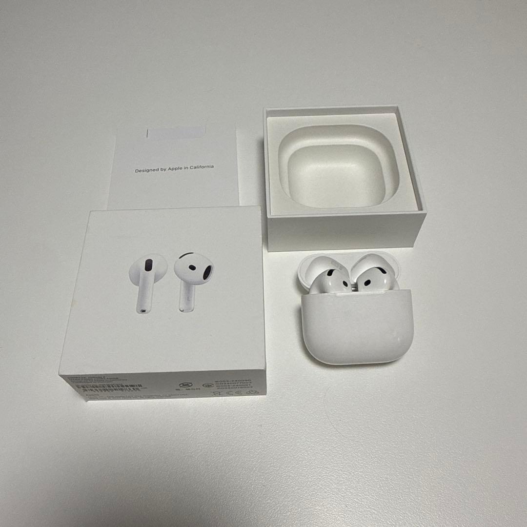 Apple AirPods 4本体 ホワイト