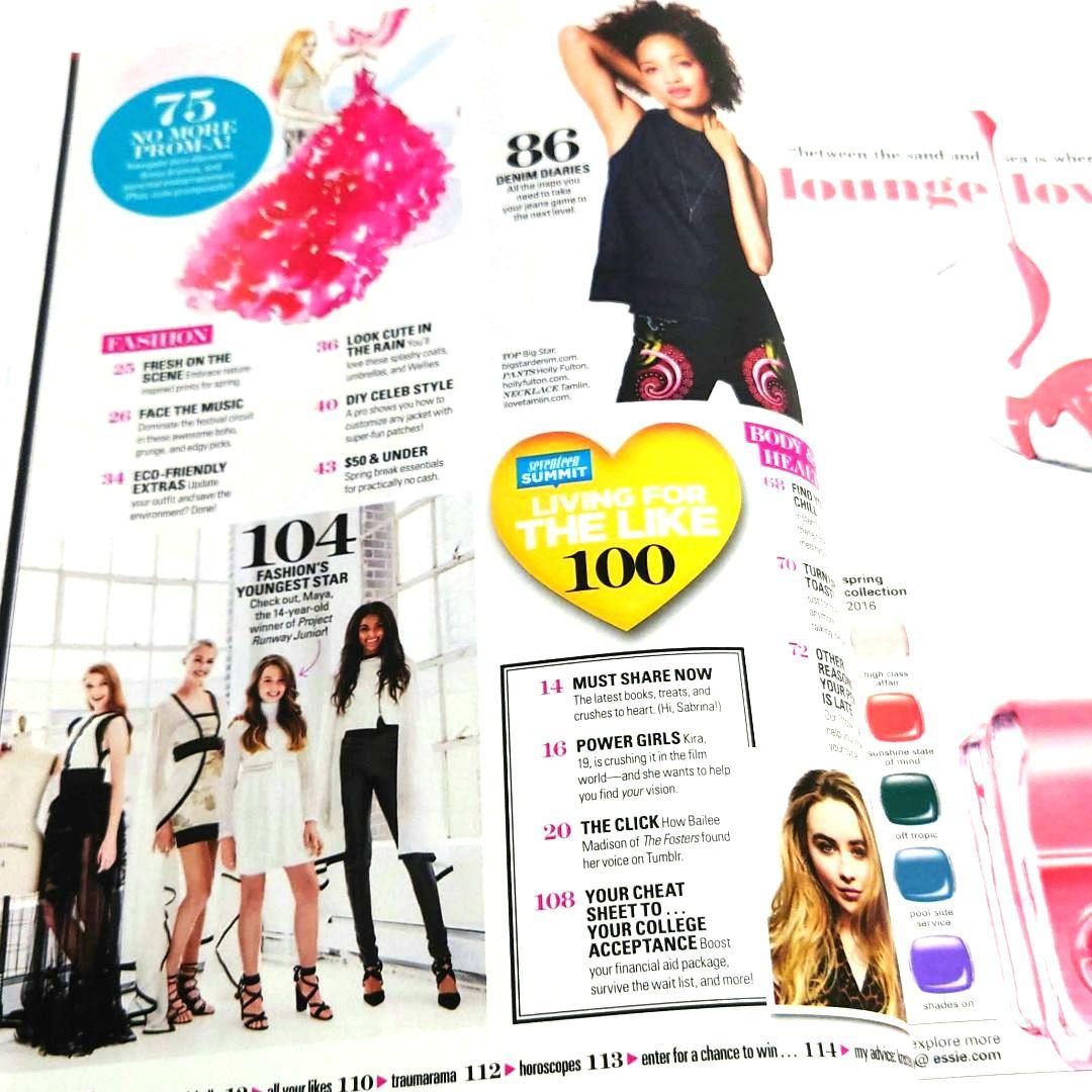 セブンティーン　seventeen　アメリカファッション誌