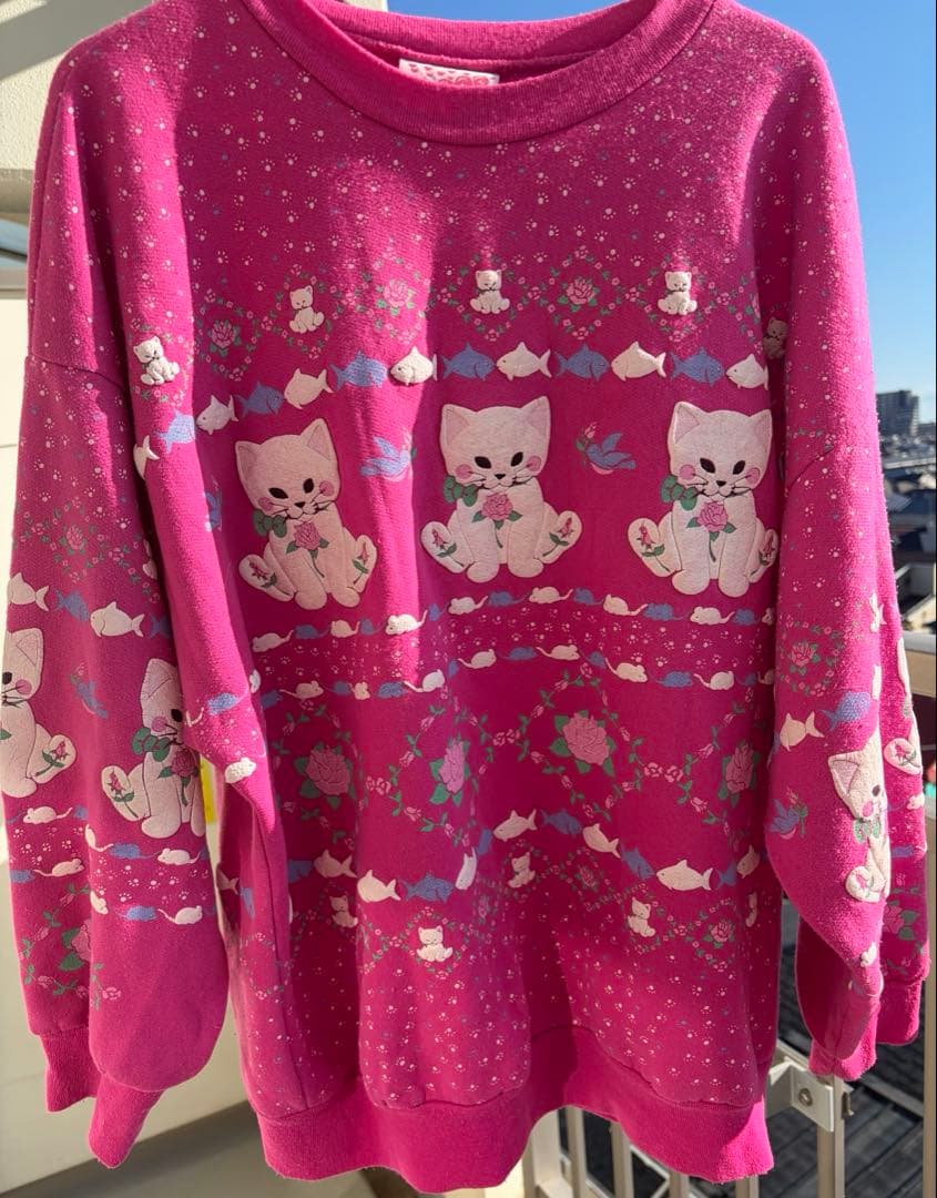 スプモーニ　spmoni fancy cat sweat