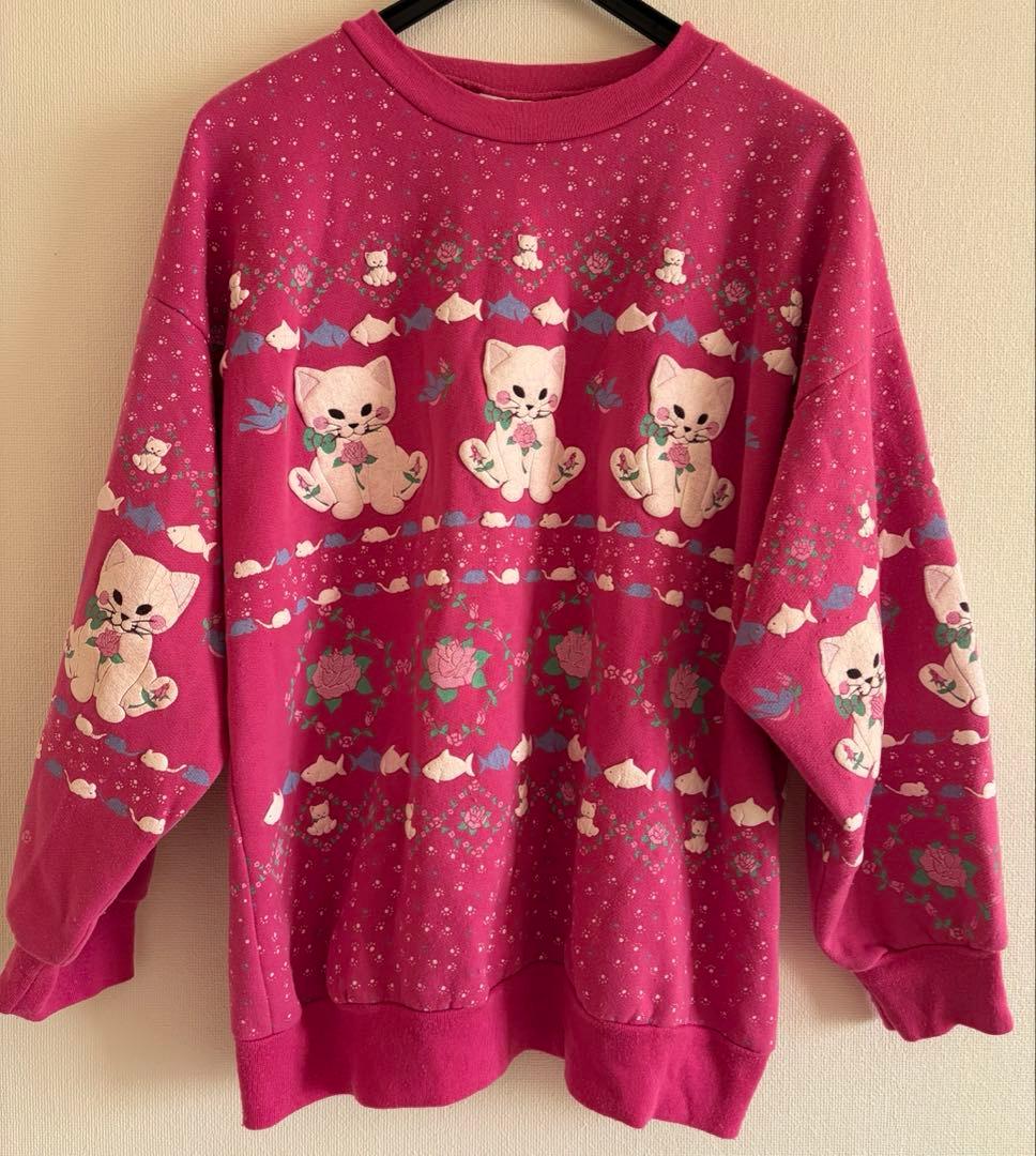 スプモーニ　spmoni fancy cat sweat