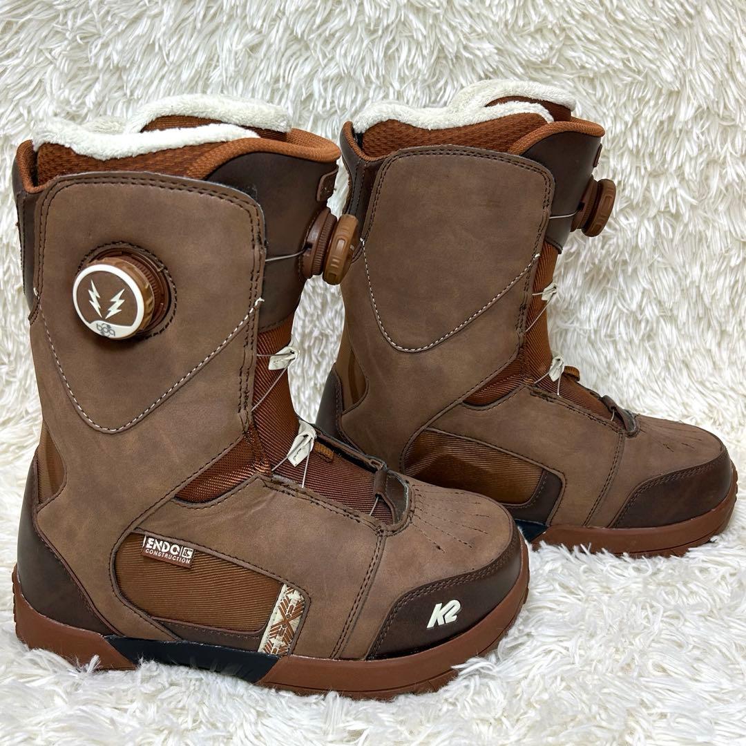 K2ARROW ステップオン　スノーボードブーツ ダブルBOA 24 レディース