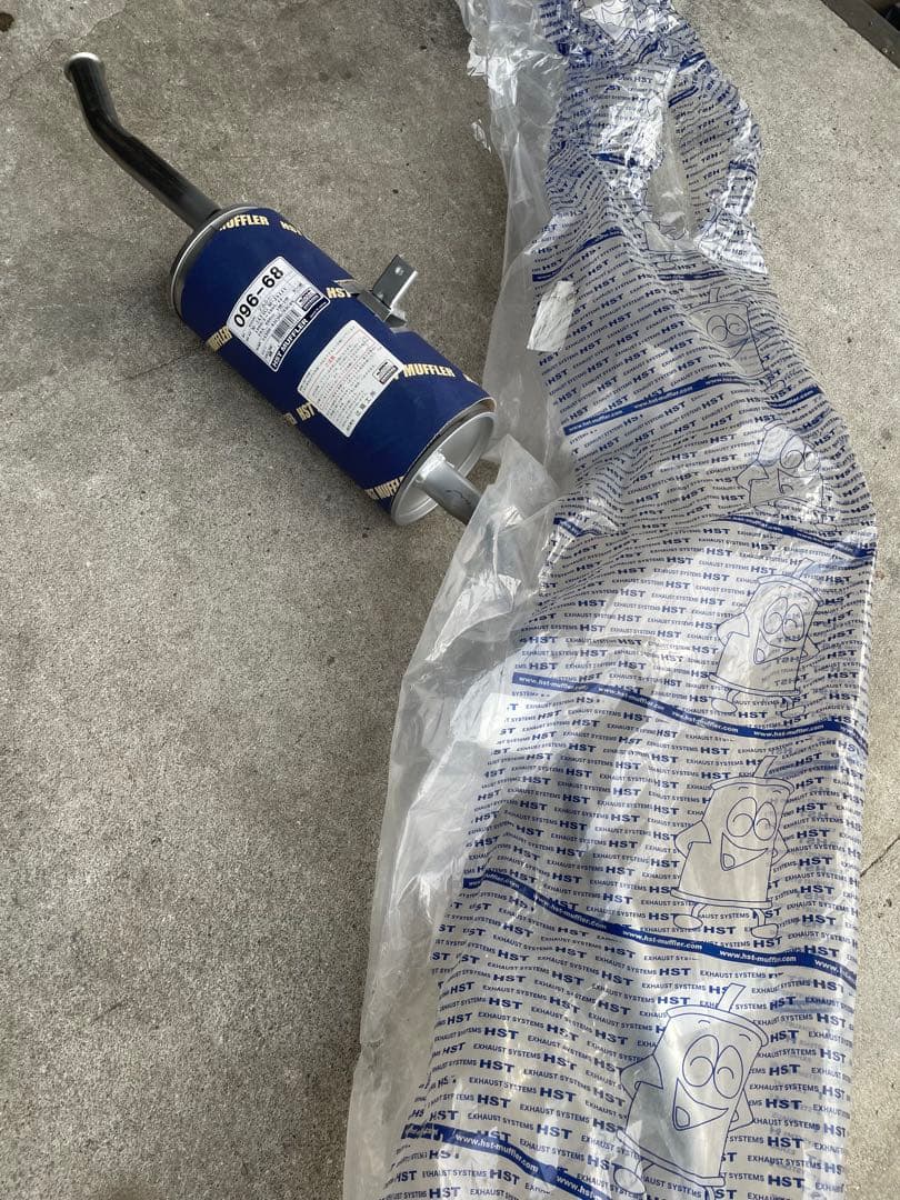HSTマフラー　ジムニー　JA11 096-68
