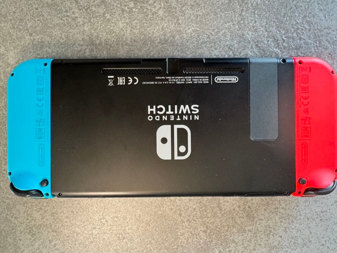 Nintendo Switch ネオンブルー/ネオンレッド 未対策？