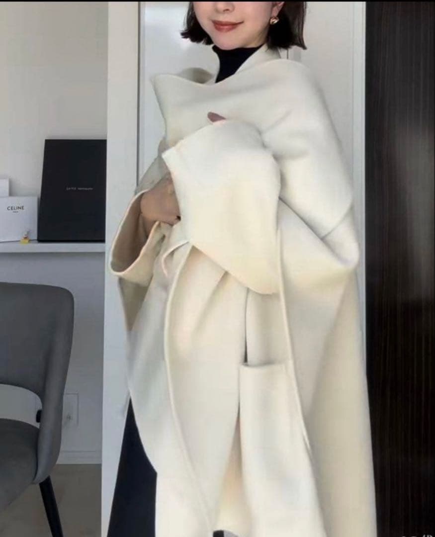 ZARA ケープコート L