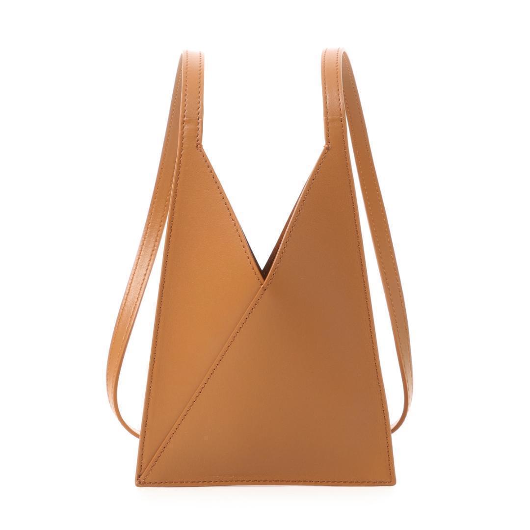 【定価6.4万】マルジェラ MM6 ジャパニーズ ショルダーバッグ ブラウン