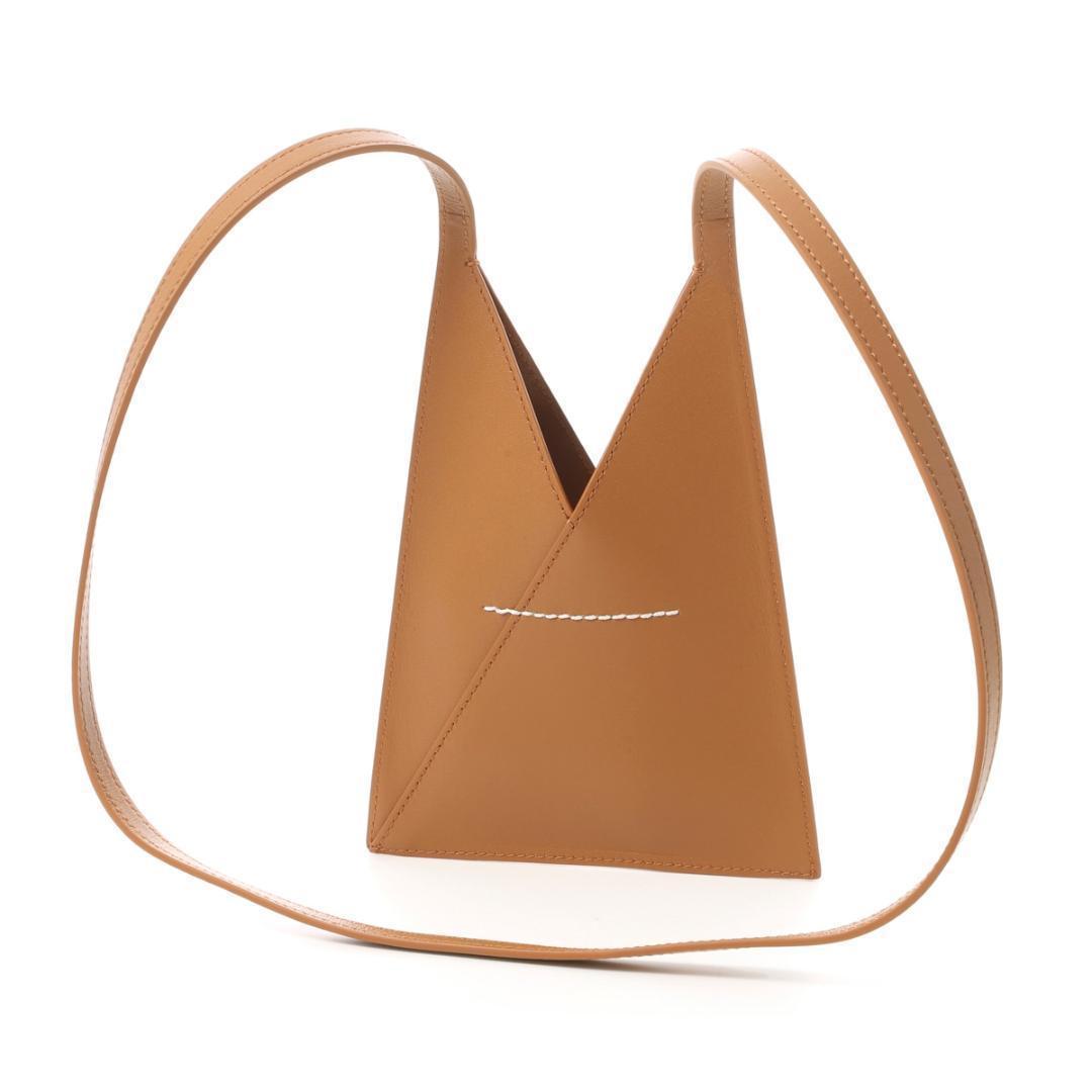 【定価6.4万】マルジェラ MM6 ジャパニーズ ショルダーバッグ ブラウン