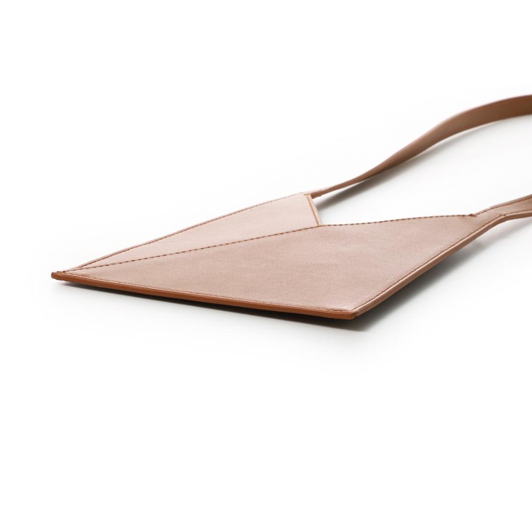 【定価6.4万】マルジェラ MM6 ジャパニーズ ショルダーバッグ ブラウン