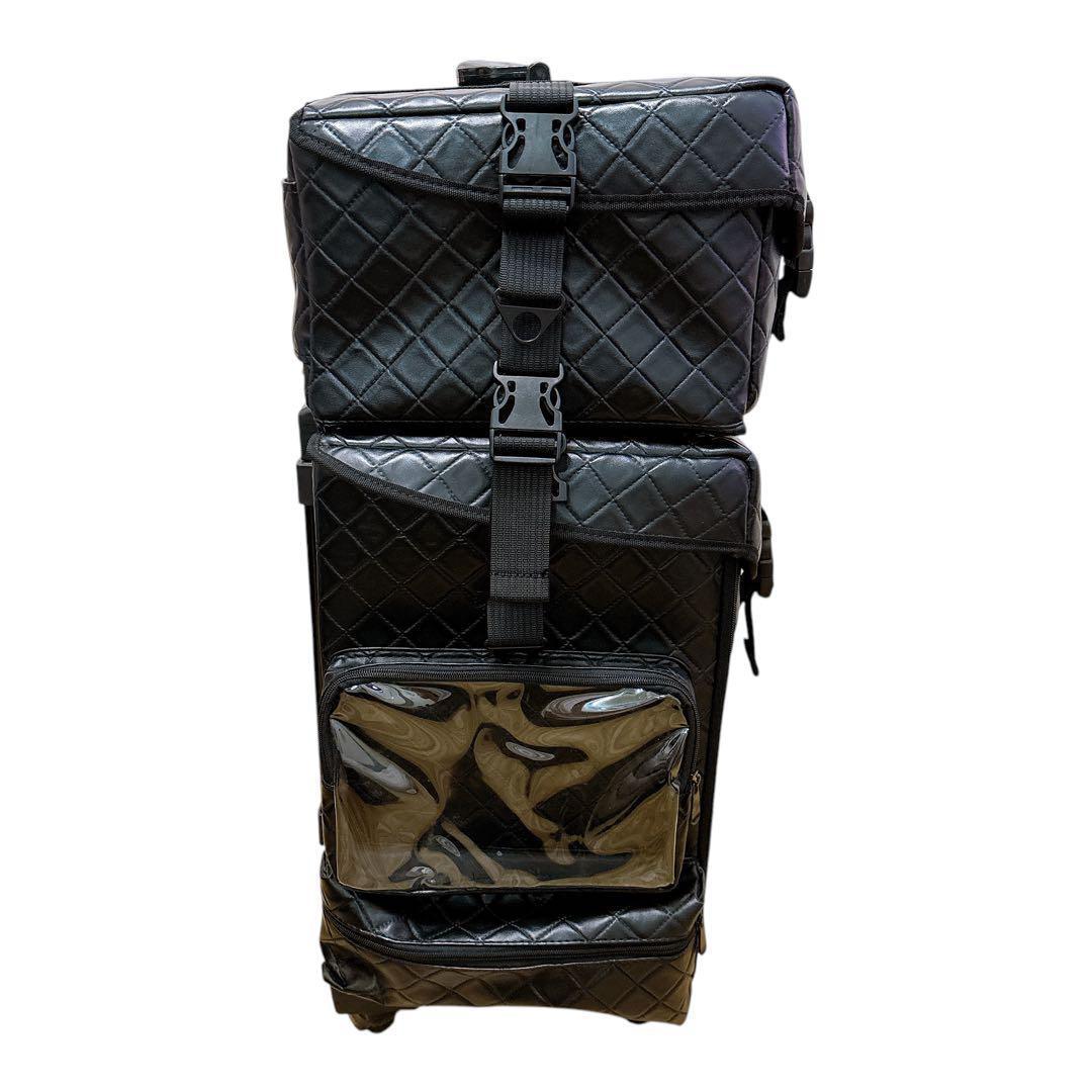 【美品】プロ仕様　LUVODI メイクボックスキャリー　大容量 3WAY