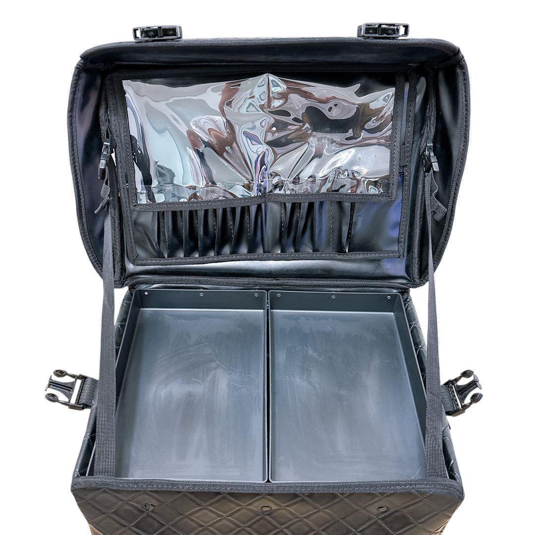 【美品】プロ仕様　LUVODI メイクボックスキャリー　大容量 3WAY