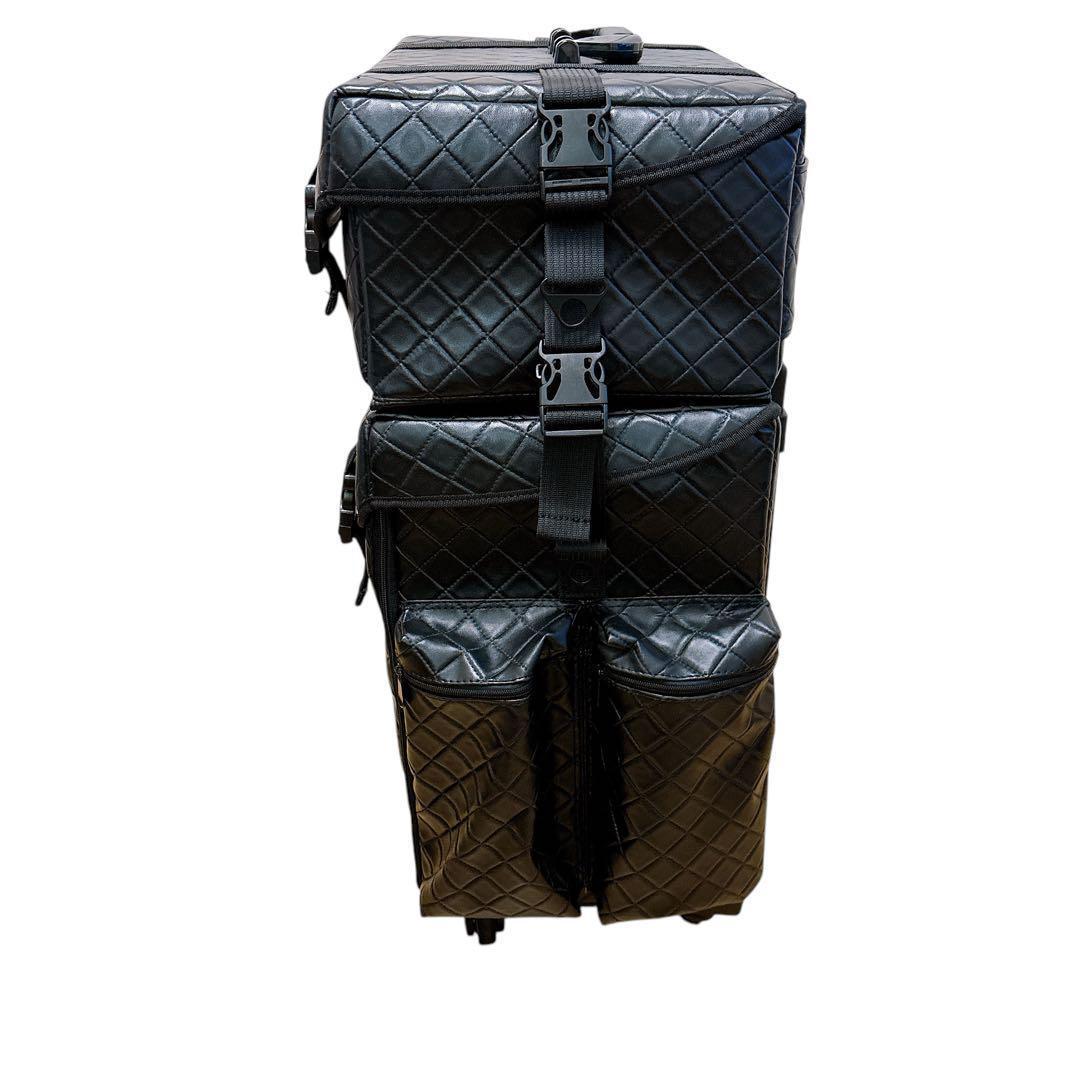 【美品】プロ仕様　LUVODI メイクボックスキャリー　大容量 3WAY