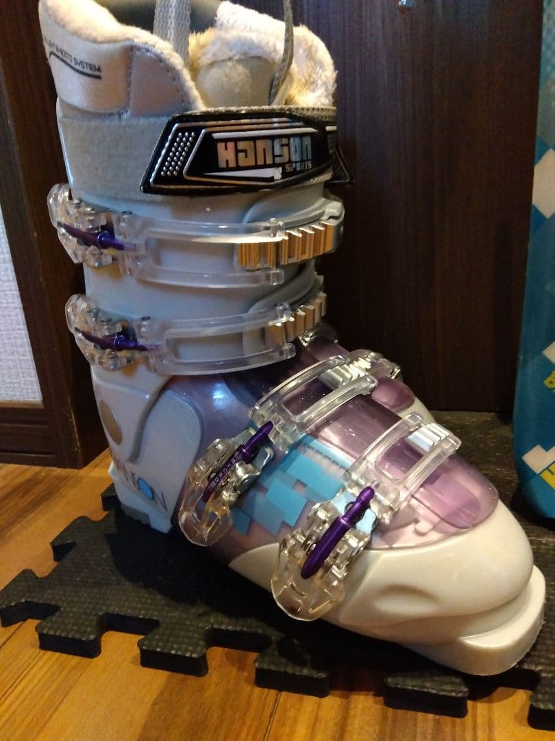 綺麗/HANSON/学生・レディース用/スキーセット/メンテ・WAX済み✔