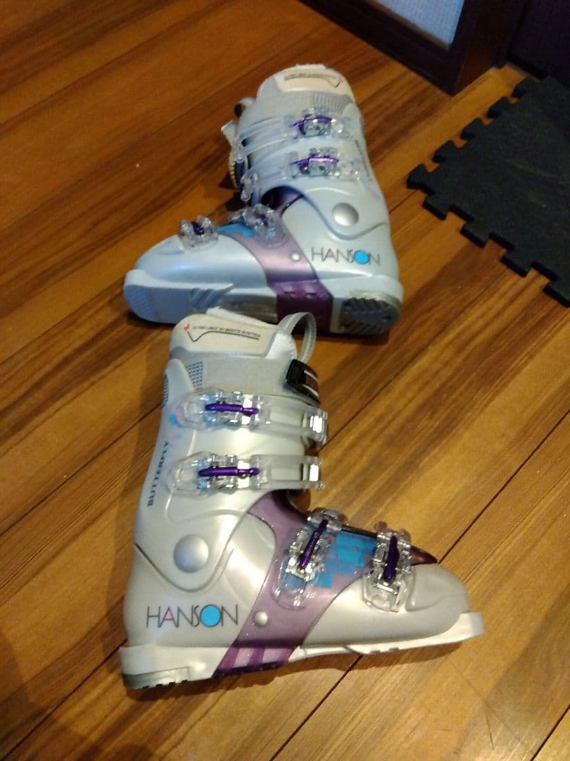 綺麗/HANSON/学生・レディース用/スキーセット/メンテ・WAX済み✔