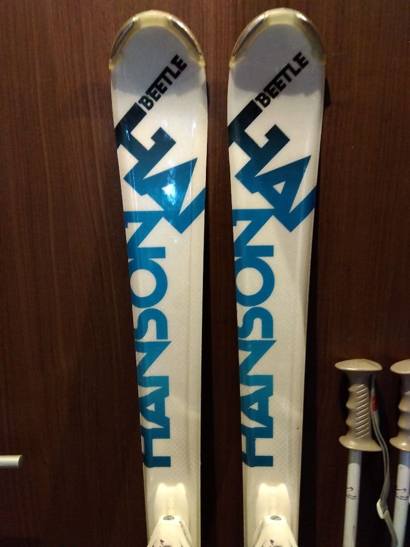 綺麗/HANSON/学生・レディース用/スキーセット/メンテ・WAX済み✔