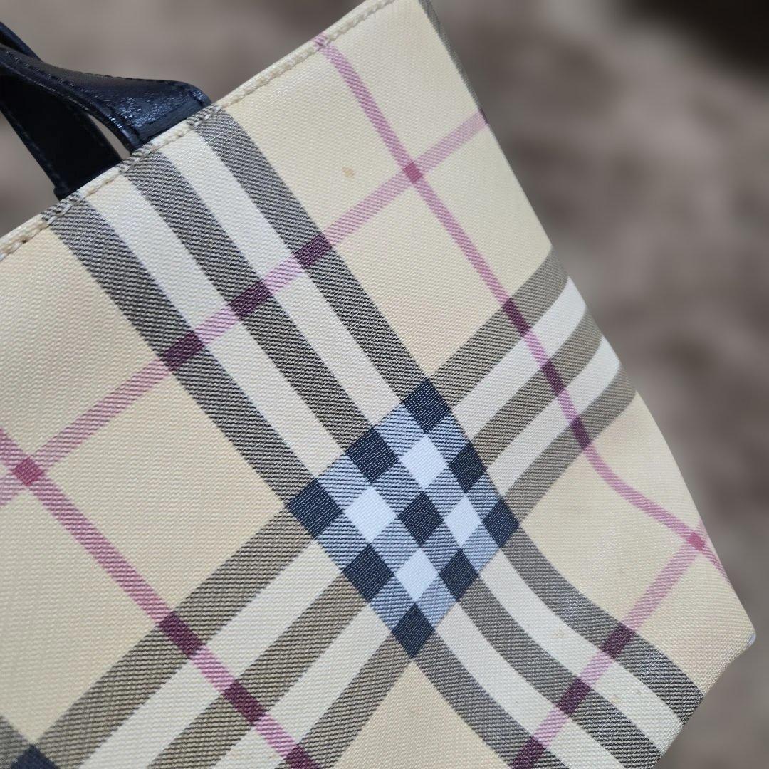 Burberry チェック柄 トートバッグ