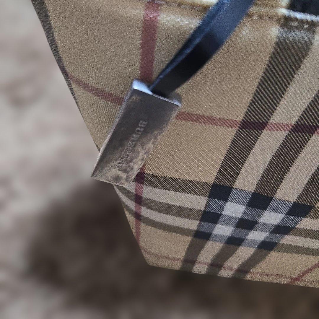 Burberry チェック柄 トートバッグ